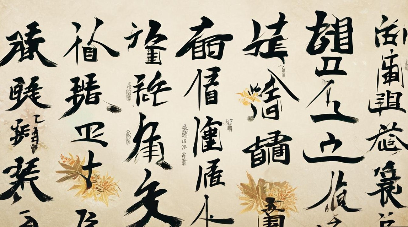 书法春华秋实图片