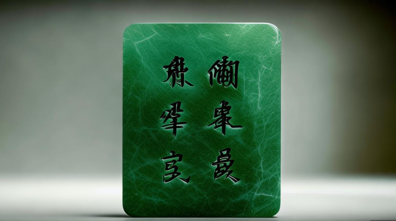 翡翠悟道镶嵌图片