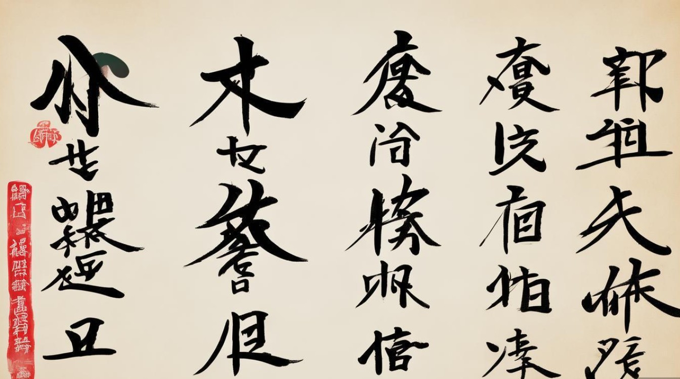张大千书法图片