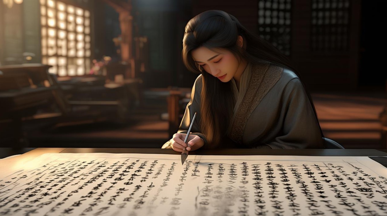 女书法家白锐