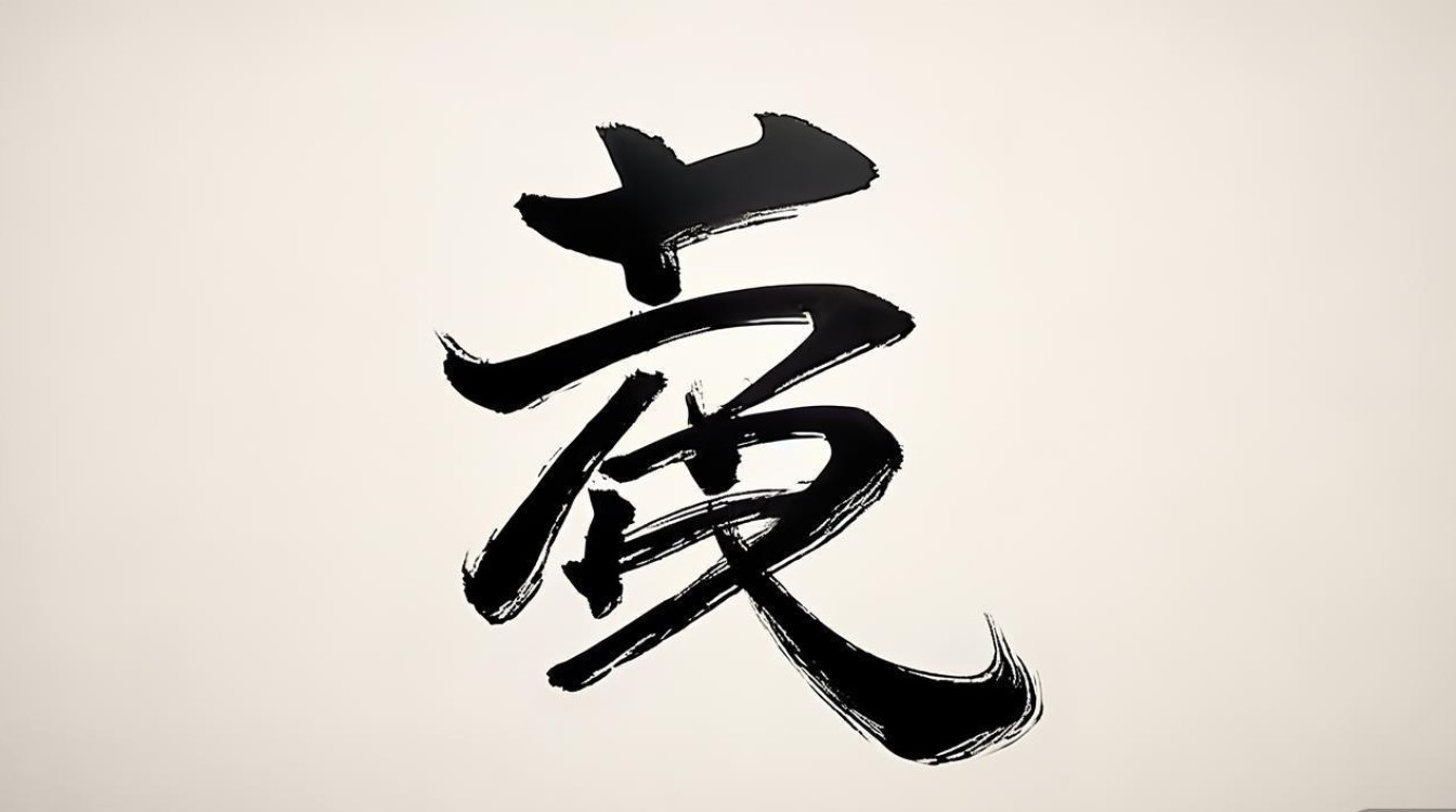 一笔书法作品