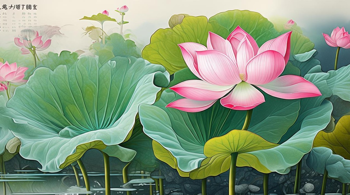 国画家荷花