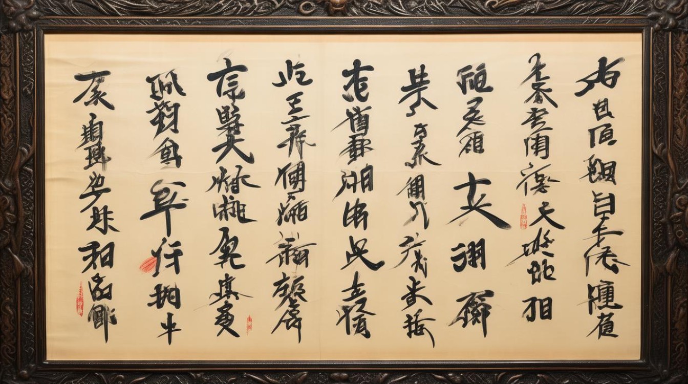 一张书法作品