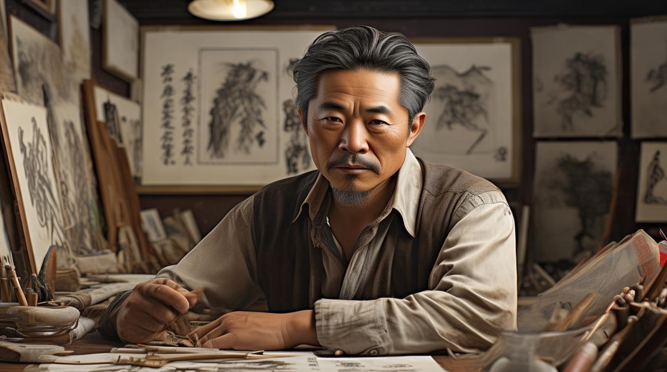 河南画家周铭