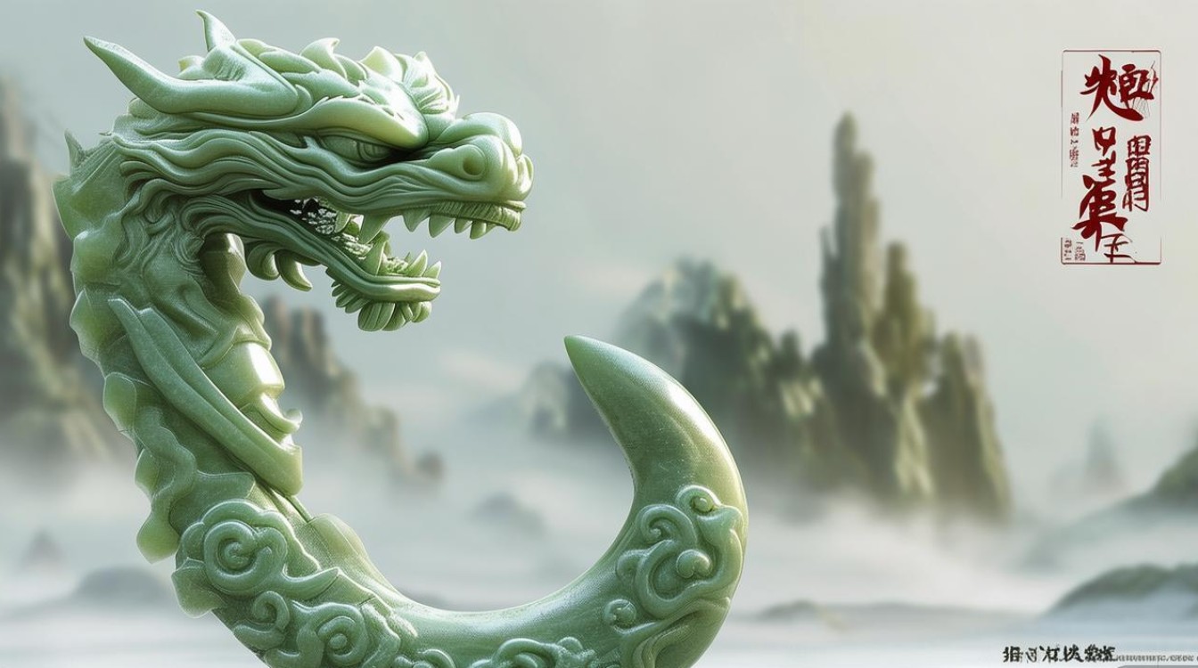 翡翠龙勾的寓意
