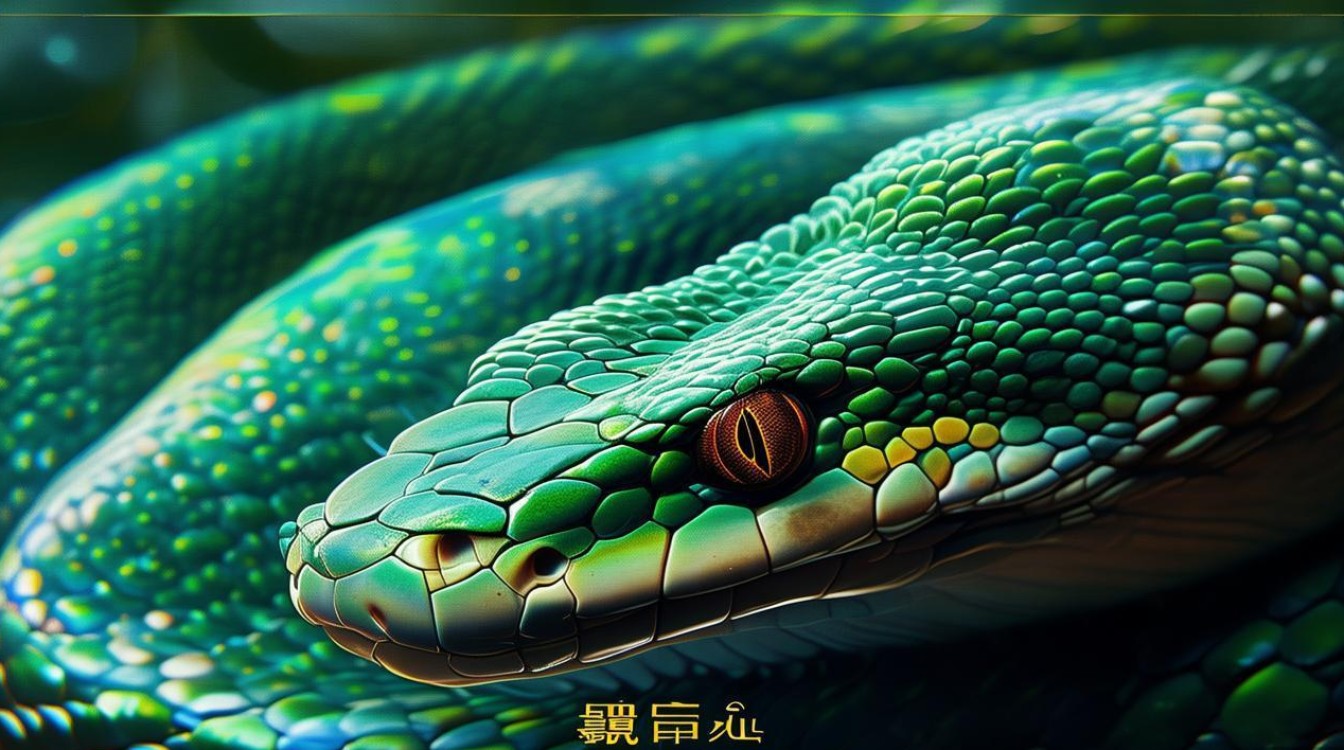 翡翠原蟒带图片