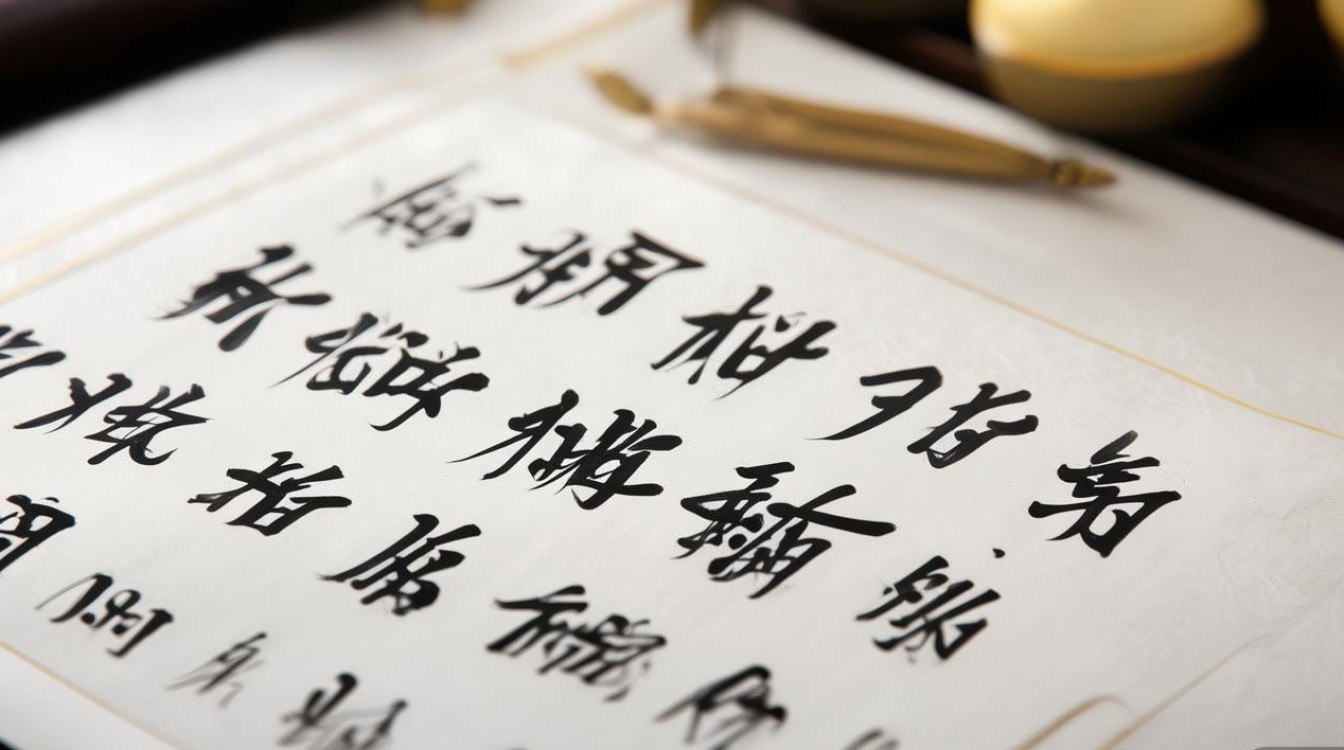 十六个字书法