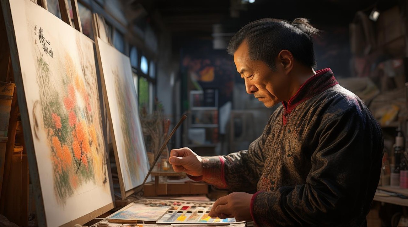长沙画家李立