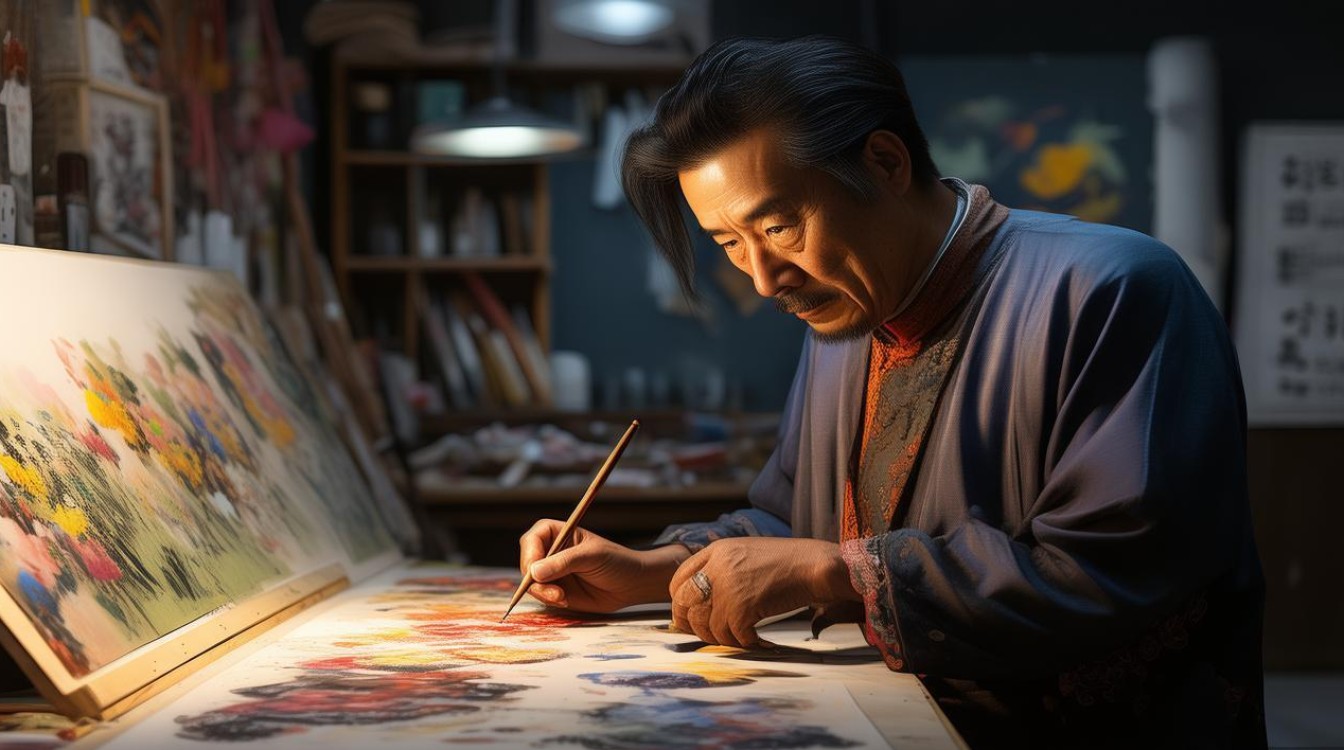 长沙画家李立