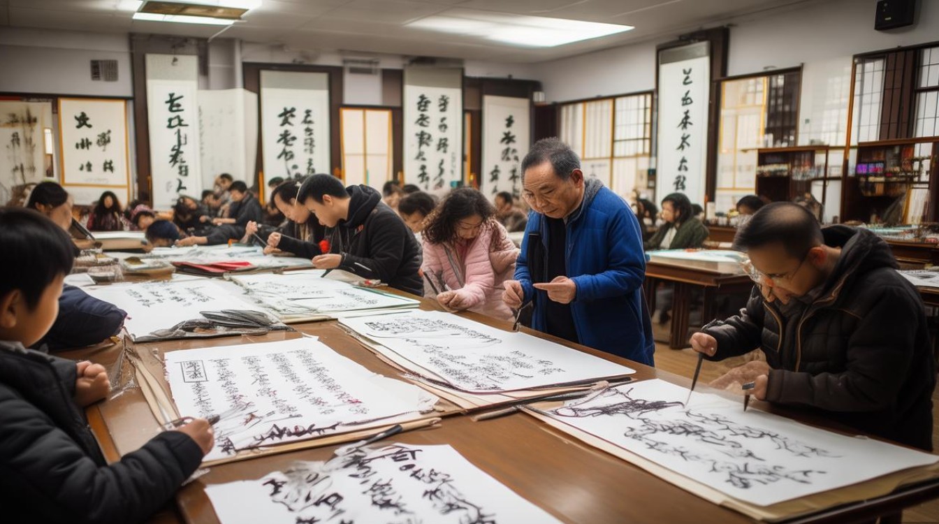 首都师范大学书法班