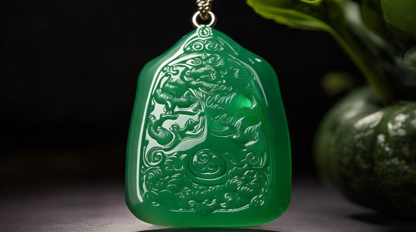 缅甸翡翠a货挂件