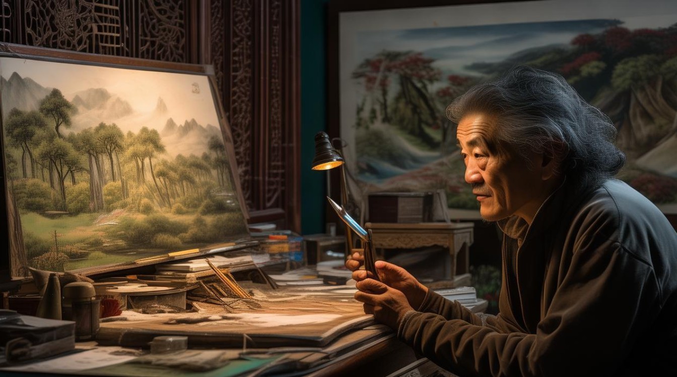 画家约车明
