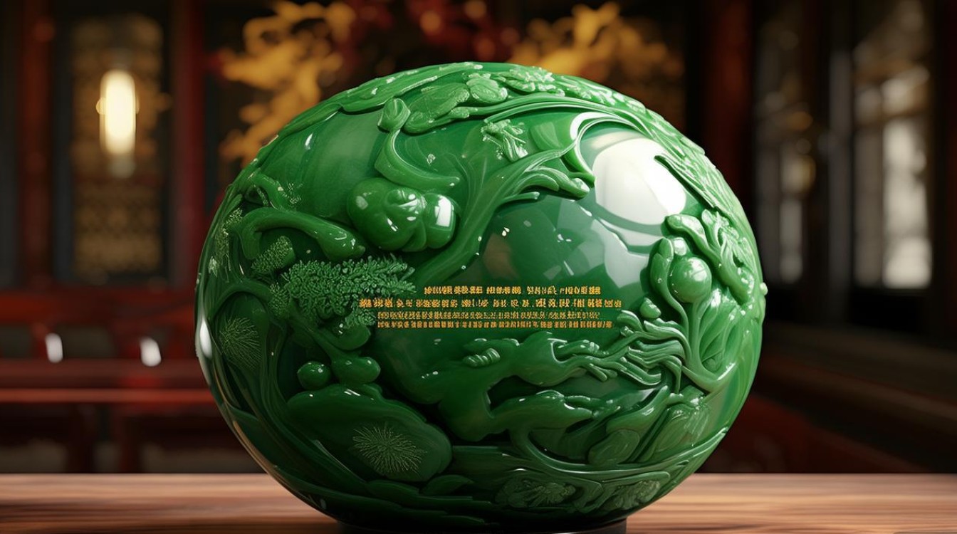 翡翠福禄寿摆