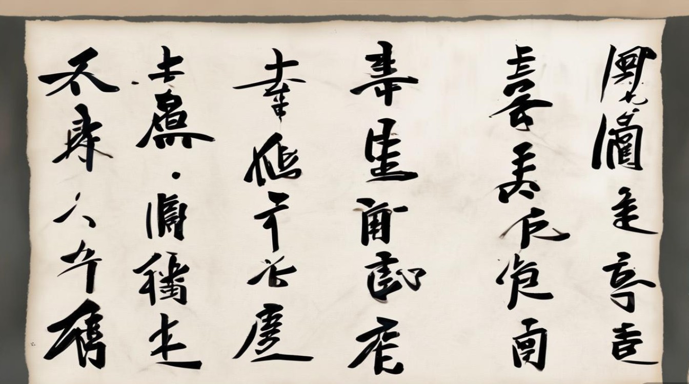 名人草书法作品