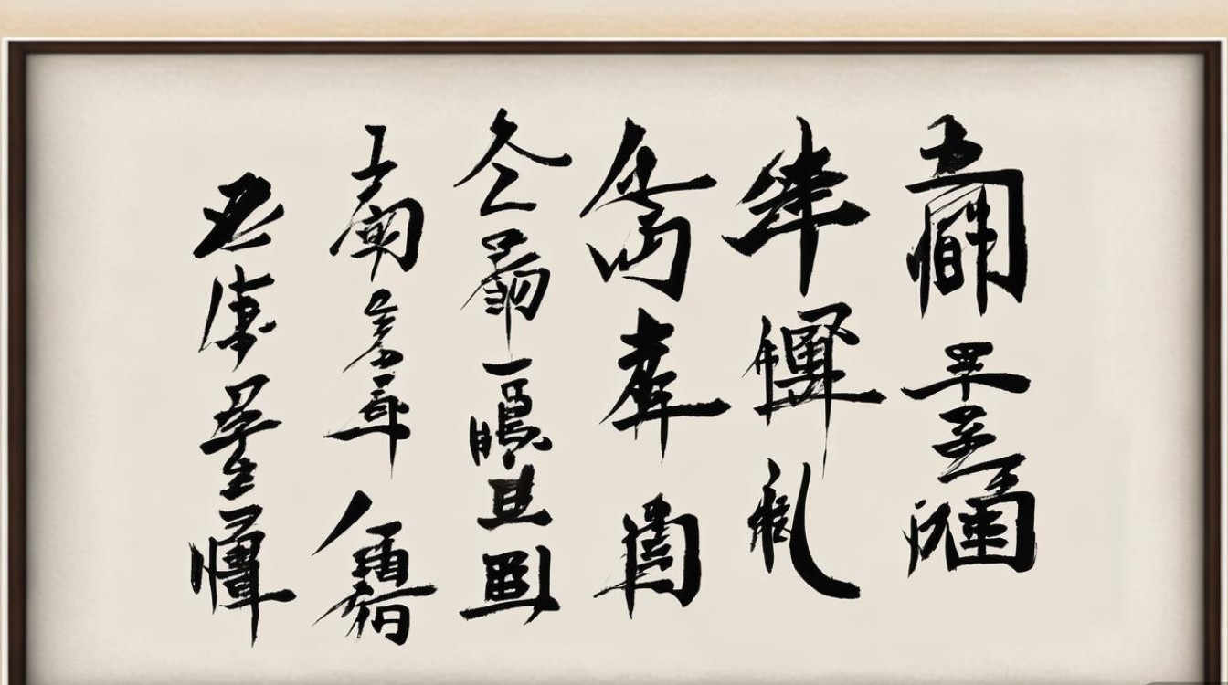 名人草书法作品