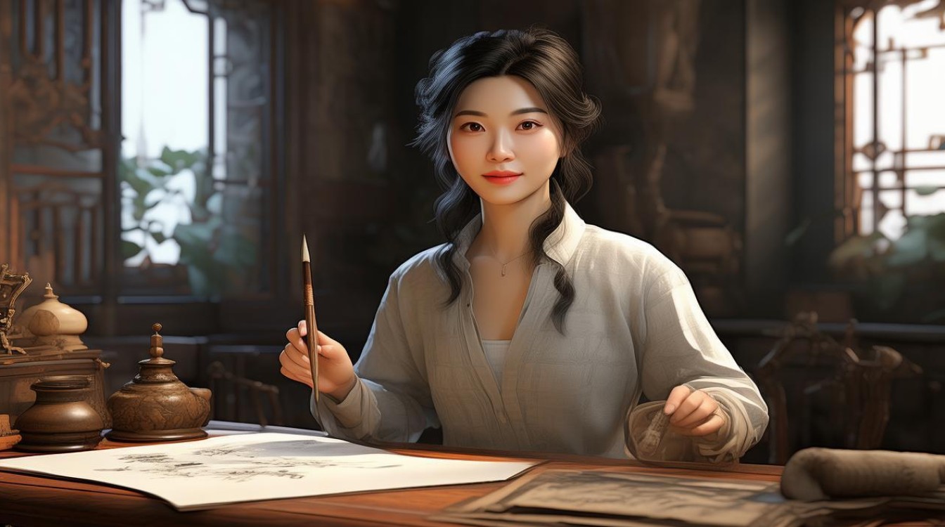 张培画家女