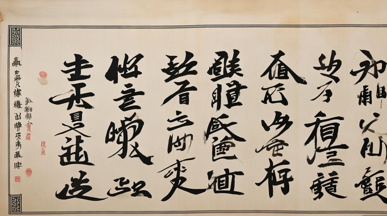 书法百字令