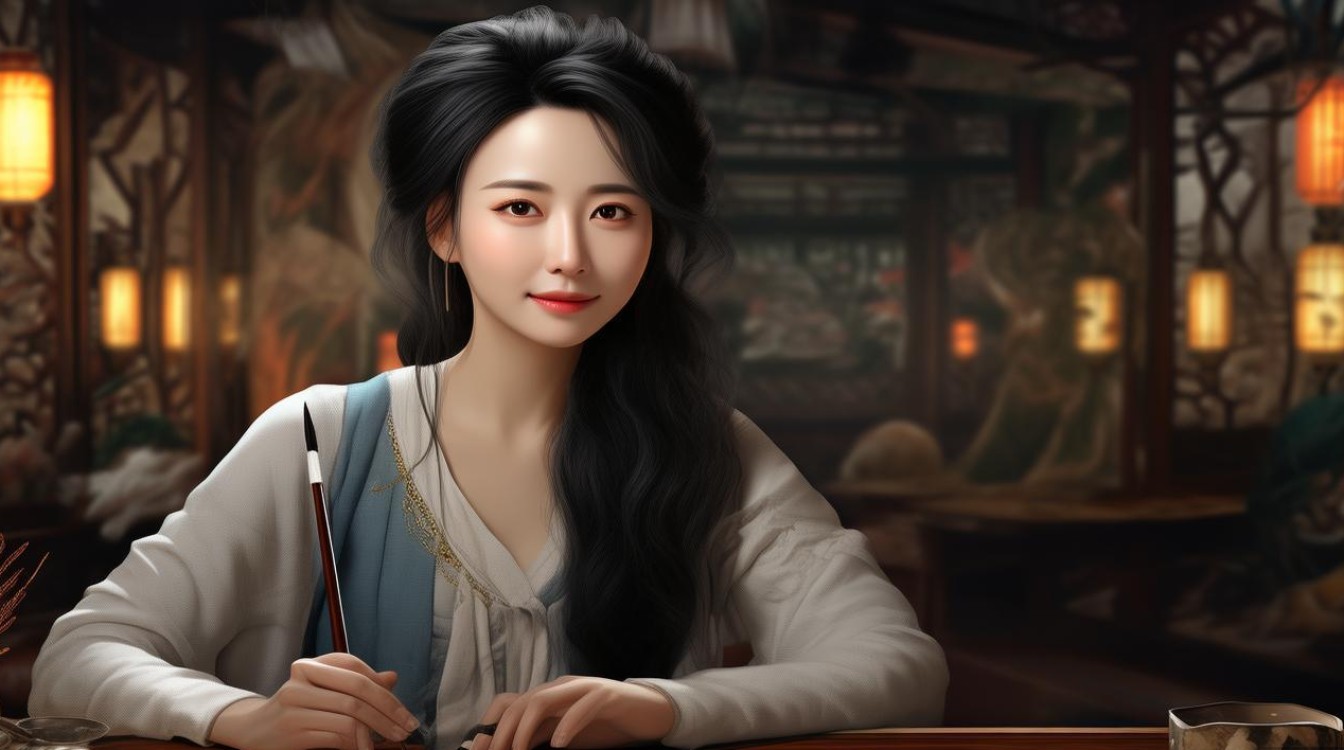 张培画家女