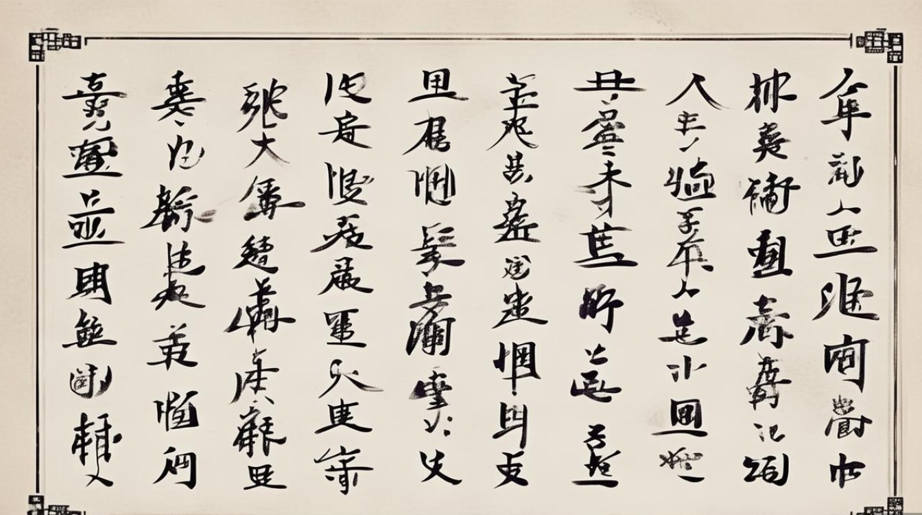 任平书法作品