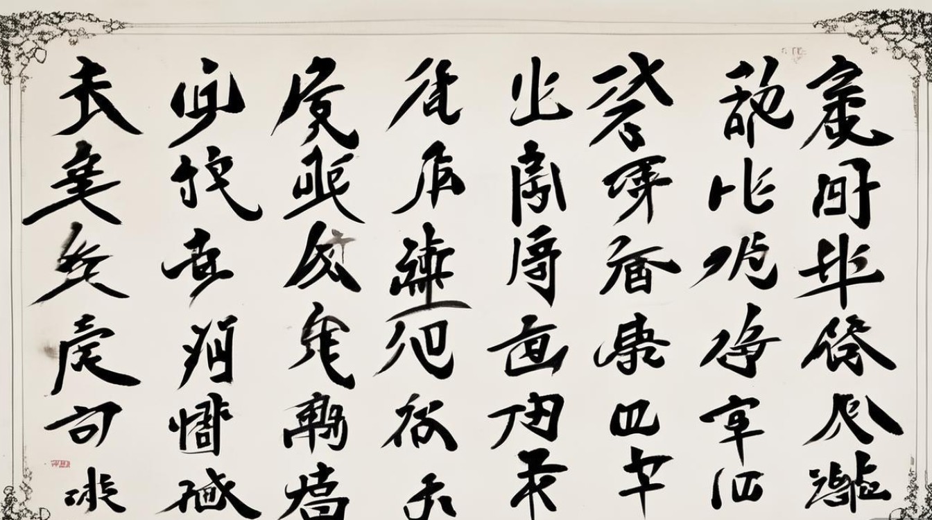 任平书法作品