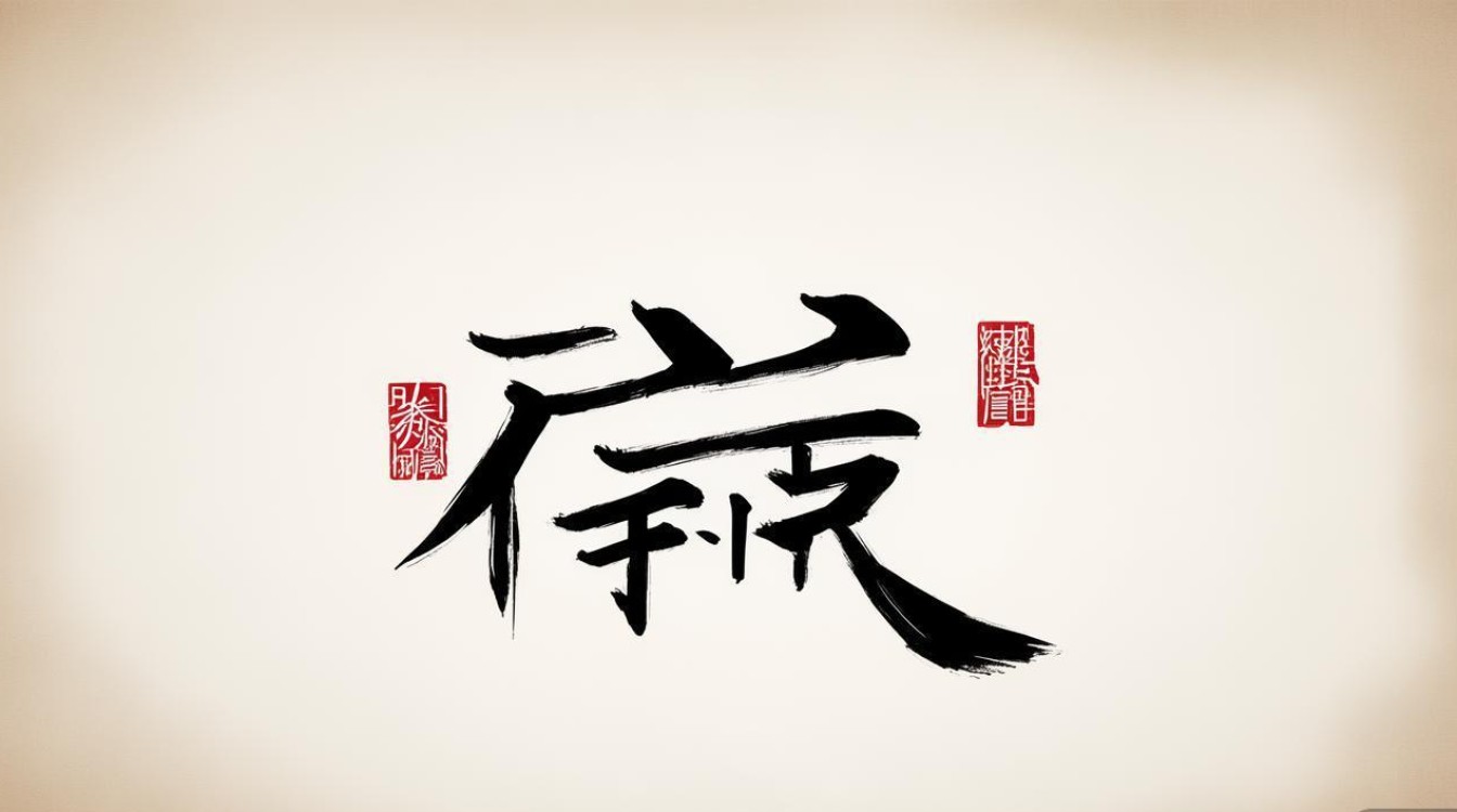 王字书法作品