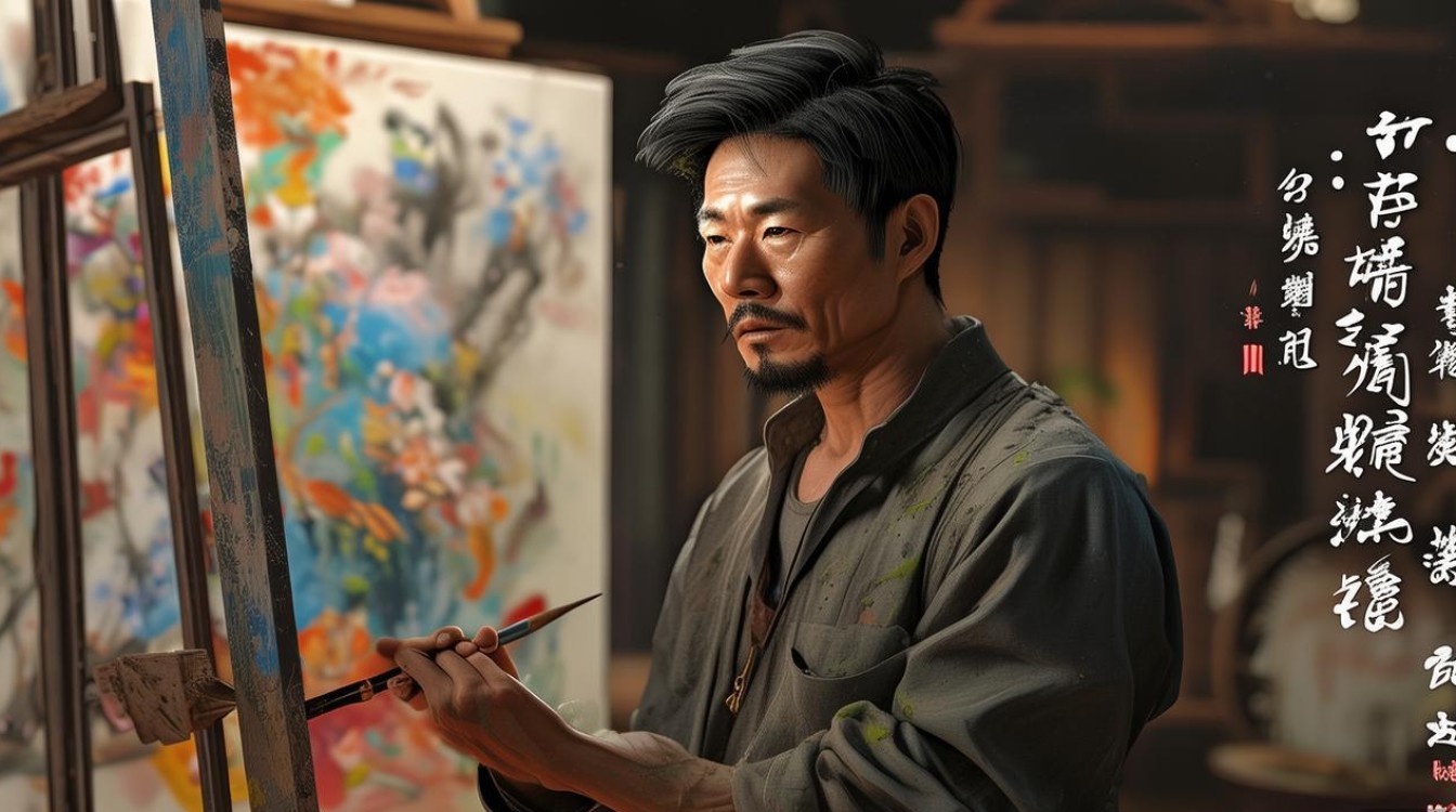 姓邝的画家