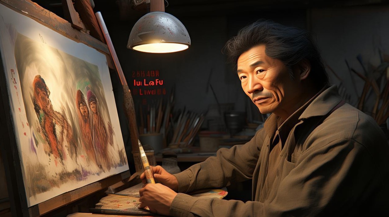 画家刘来富