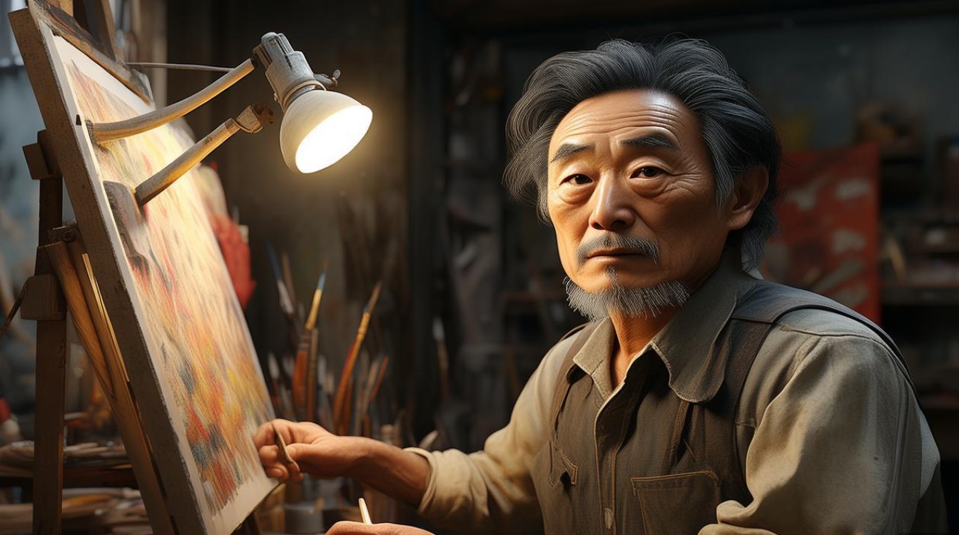 画家刘来富