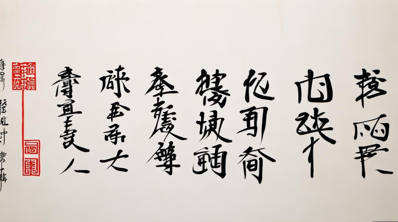 大康书法作品