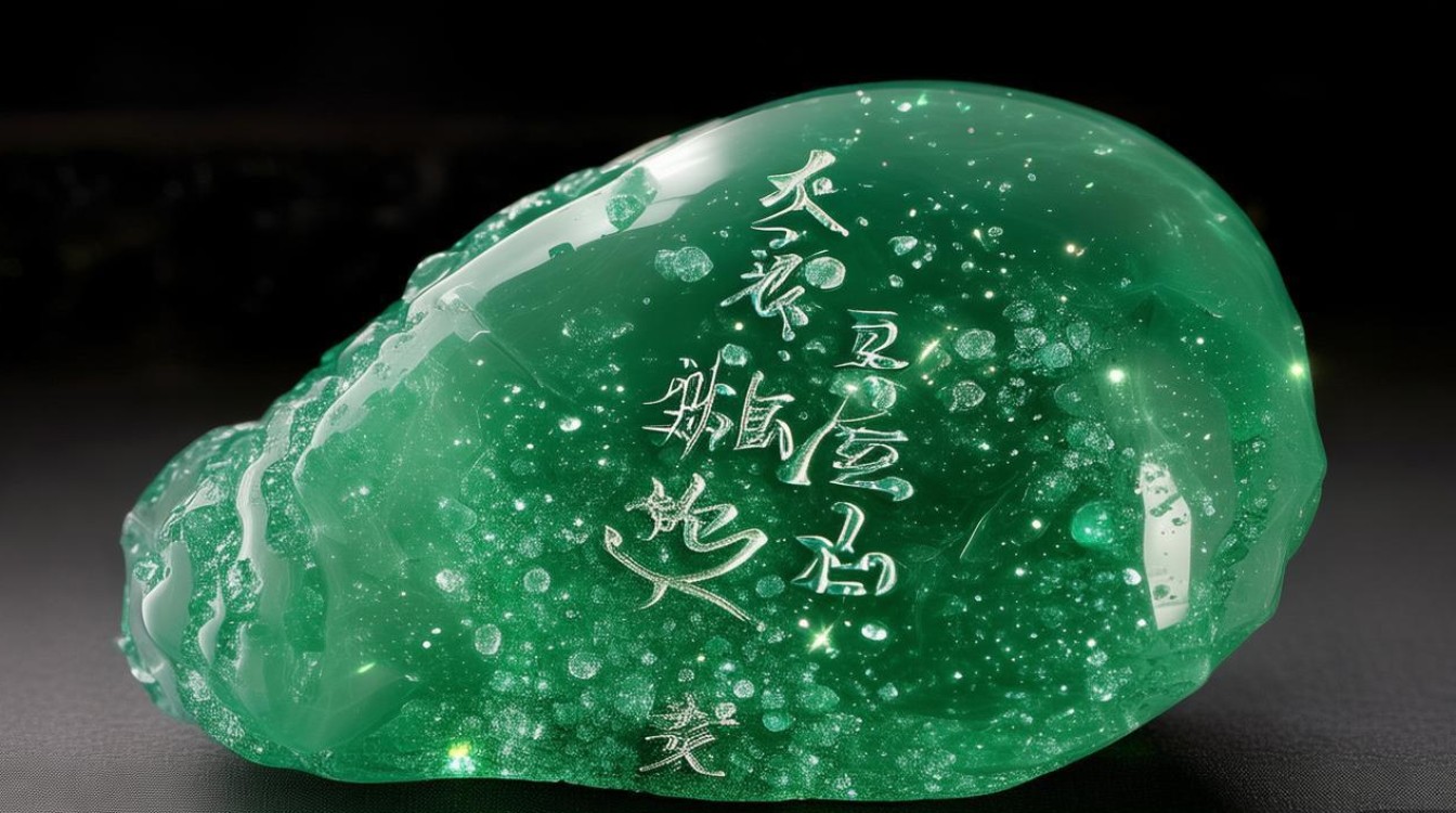 含长石的翡翠