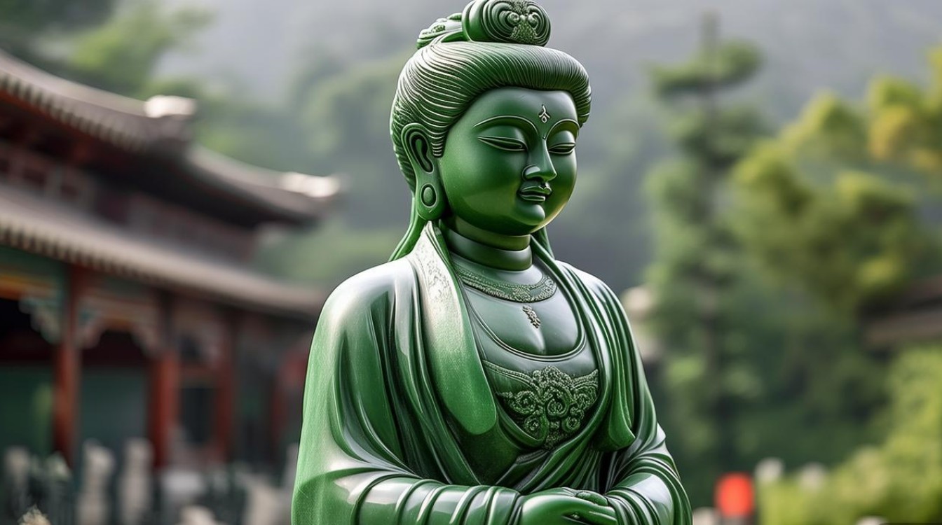 世界最大翡翠观音