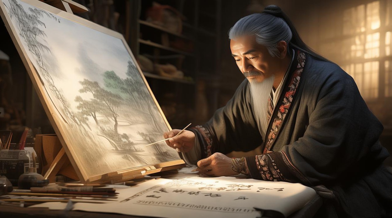 叫禄的画家