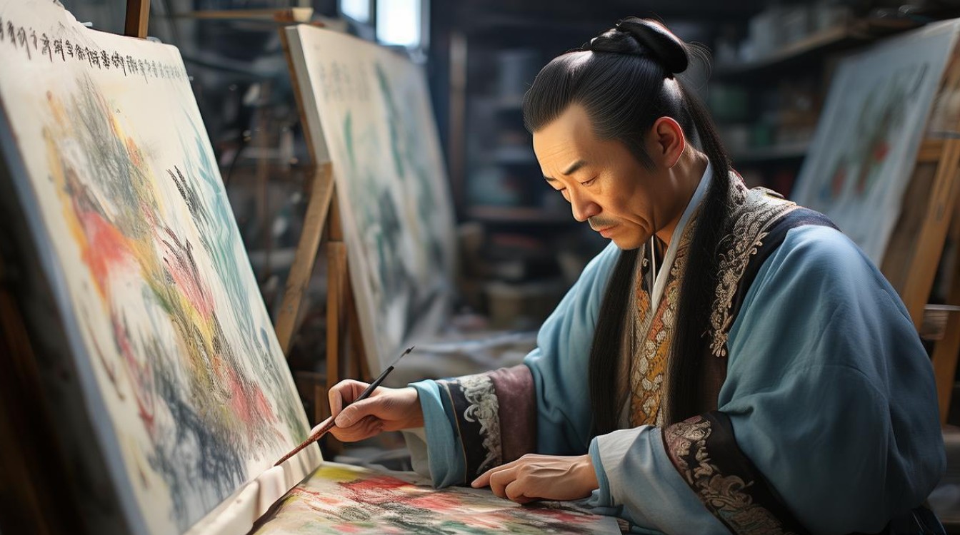 叫禄的画家
