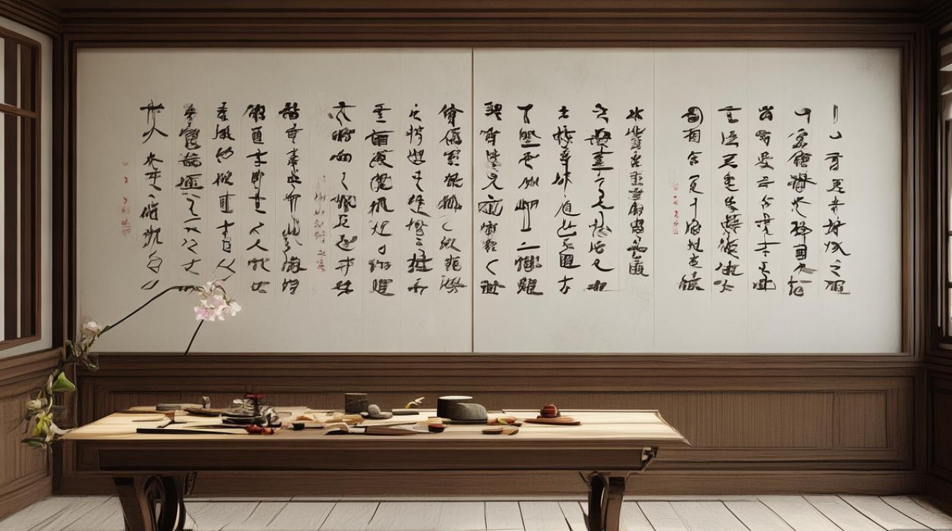 书法室静兰馨