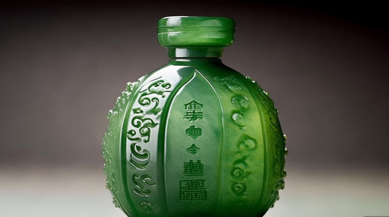 翡翠瓶子图片大全