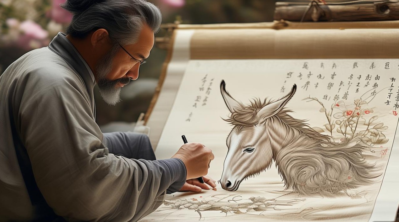 驴书画家