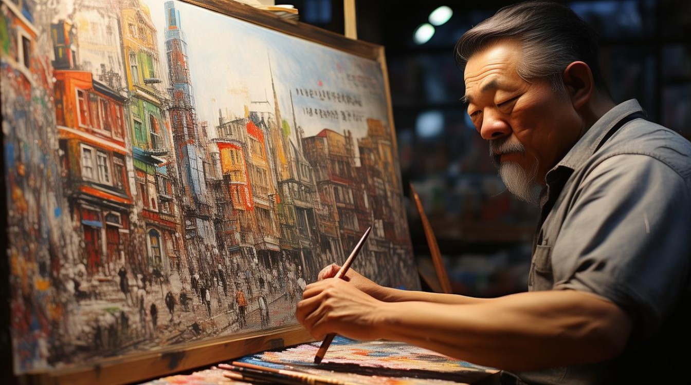 涤采源画家