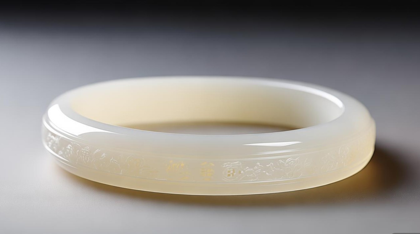 白翡翠玉镯