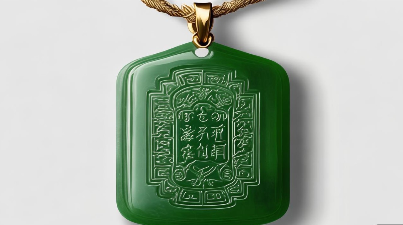 翡翠吊牌图案