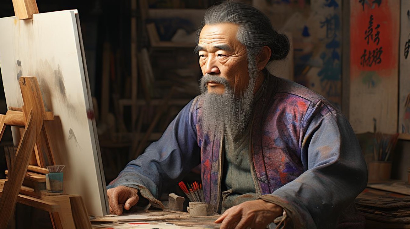 长白书画家