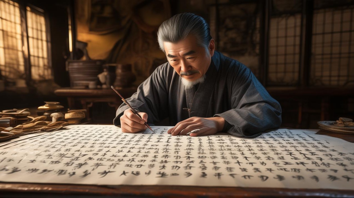 书法家李明欣