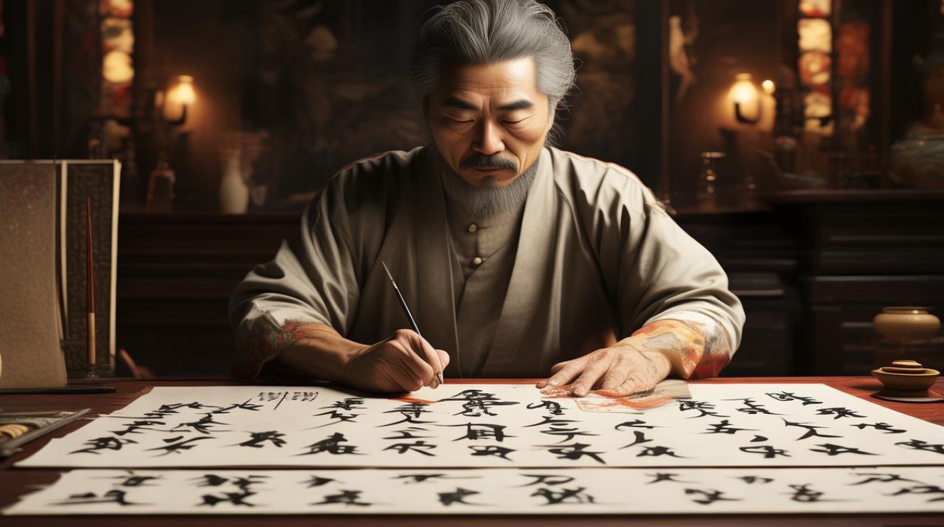 书法家李明欣