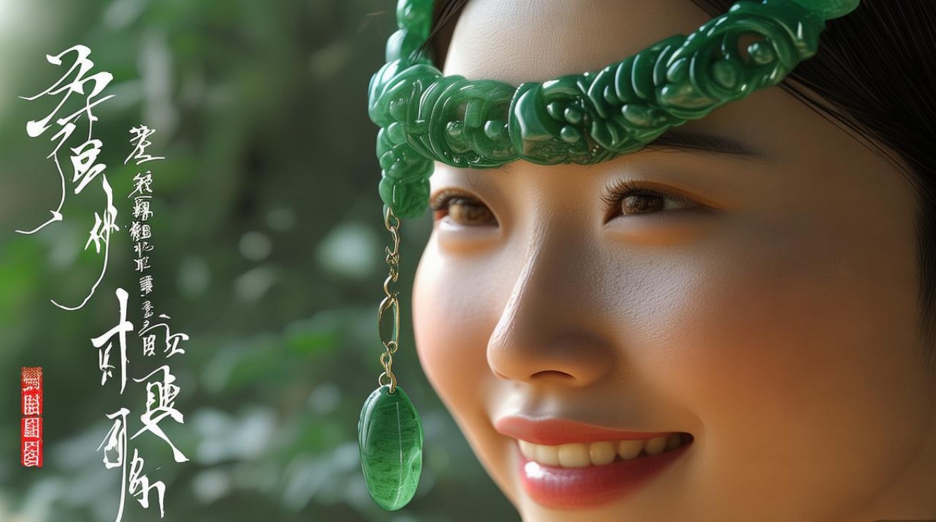 喜上眉梢翡翠寓意