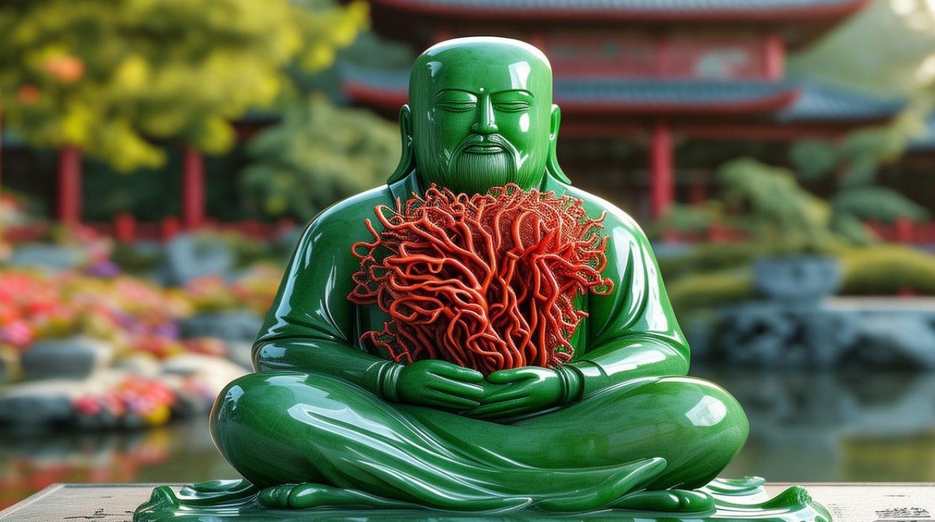 翡翠人参的寓意