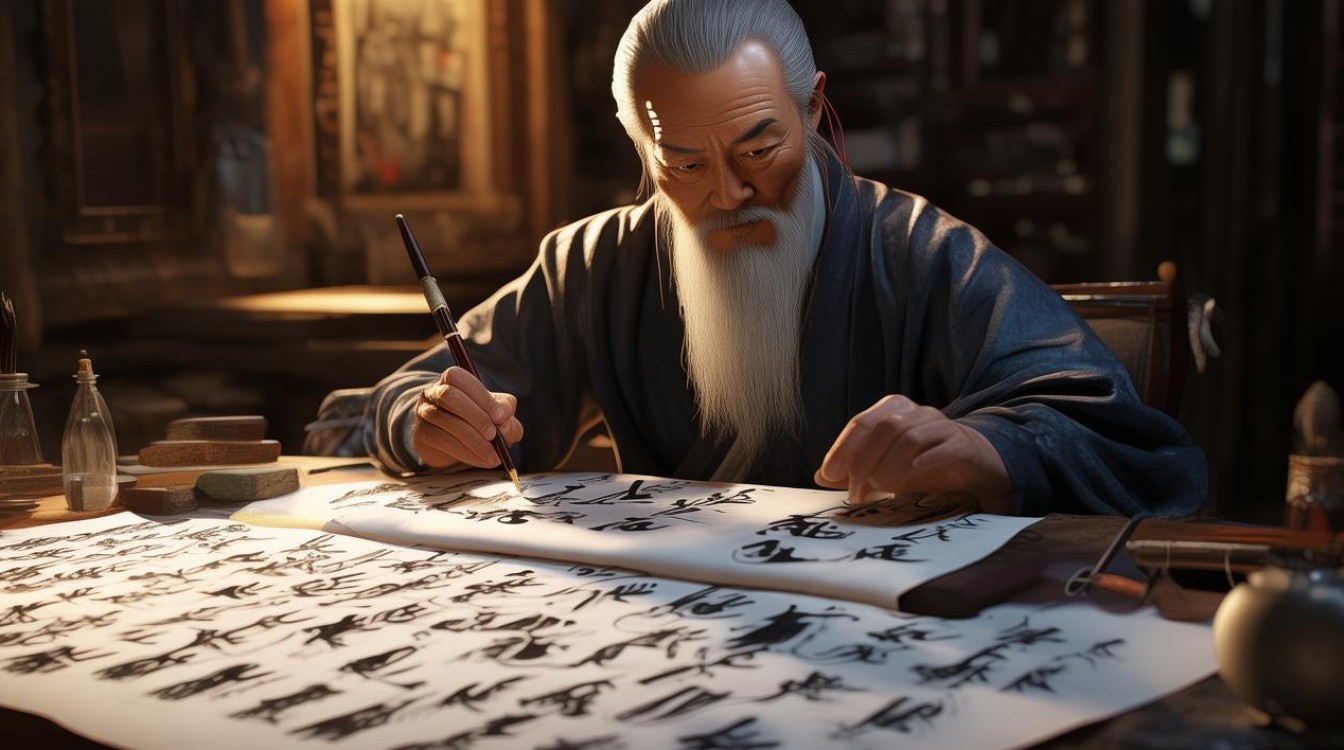 书法家李越