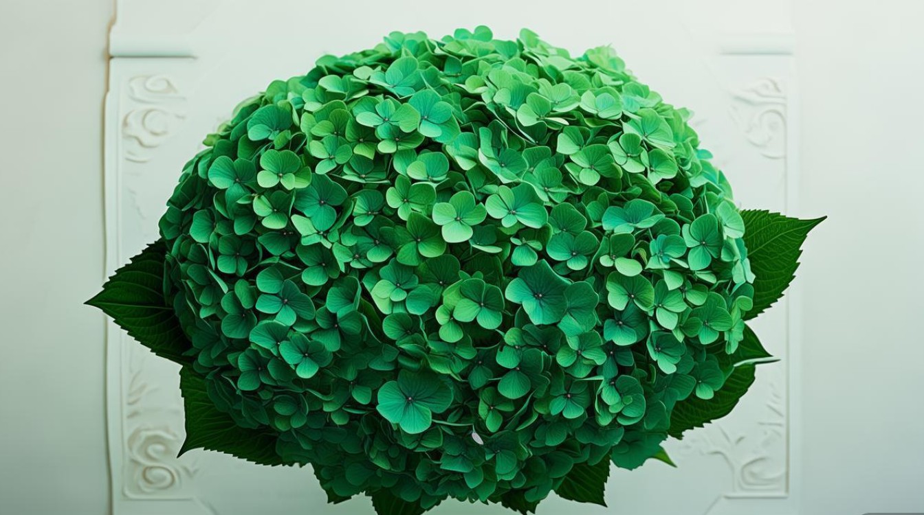 绣球花 翡翠