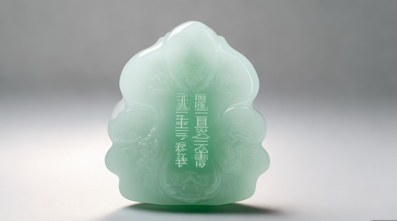 白色翡翠玉图片