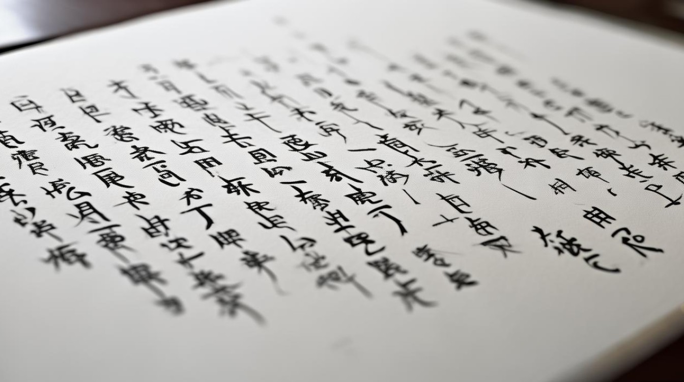 启功书法结字