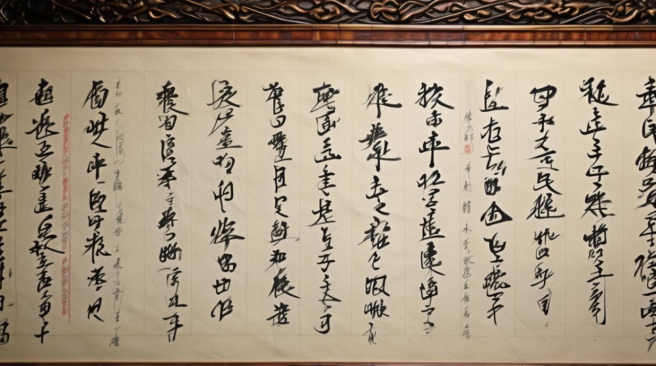 启功书法大图