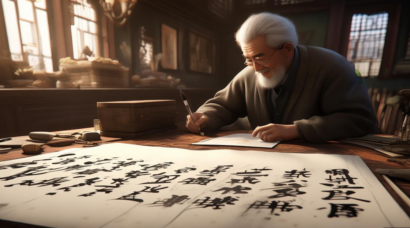 康乐书画家